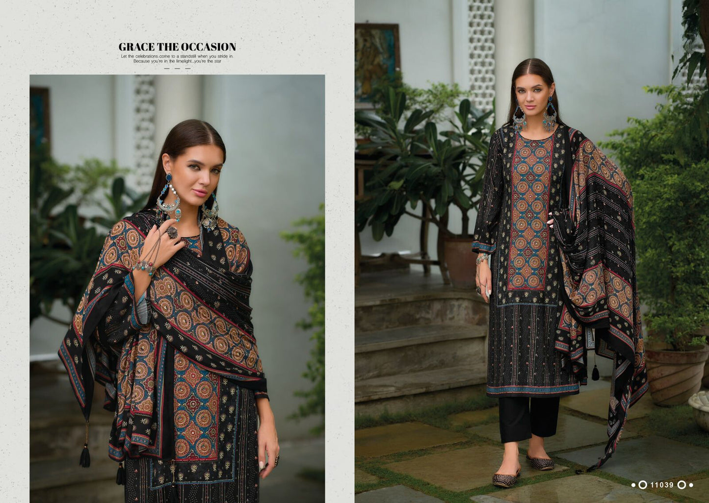 PASHTUSH VISCOSE DRESS MATERIAL