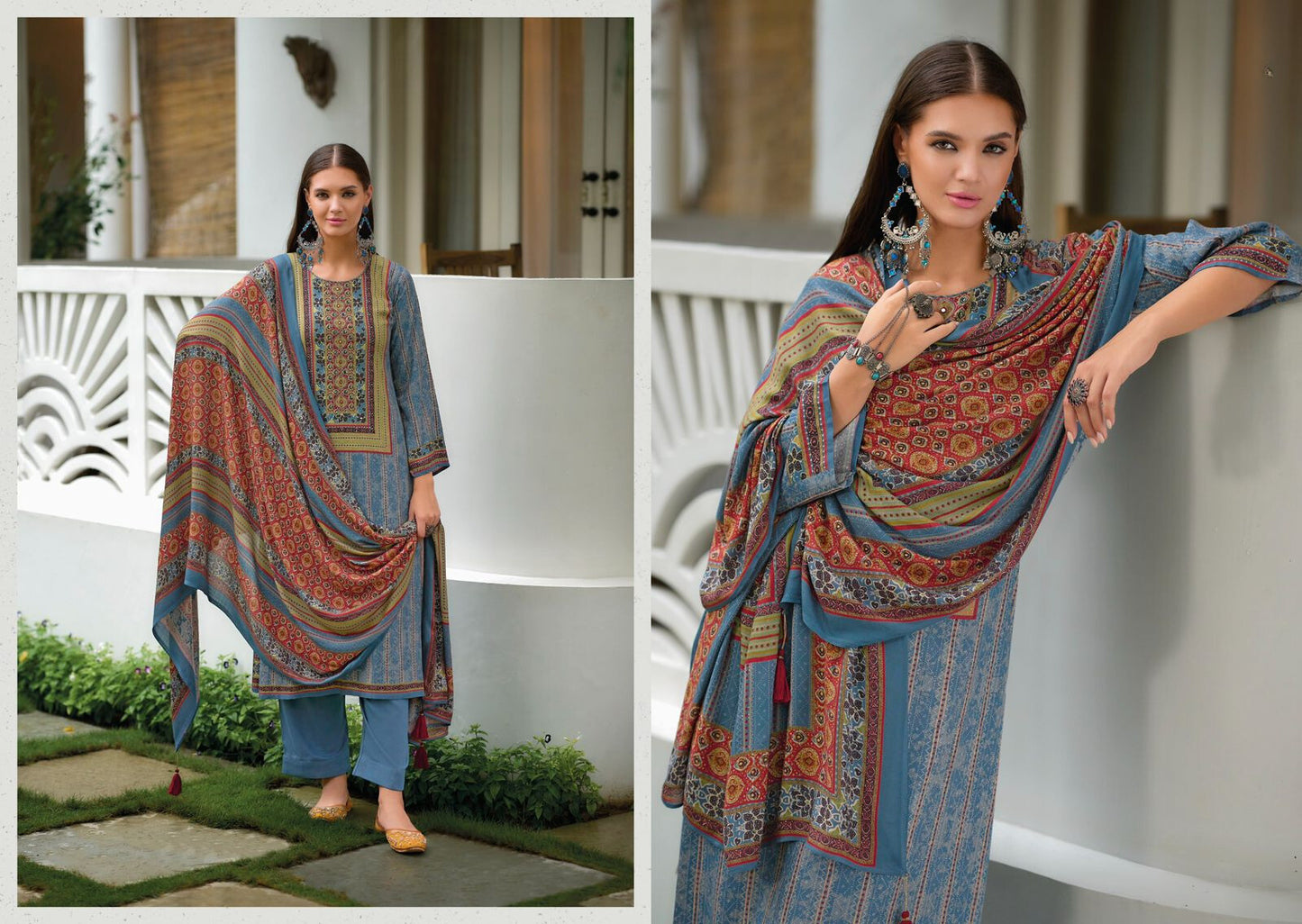 PASHTUSH VISCOSE DRESS MATERIAL