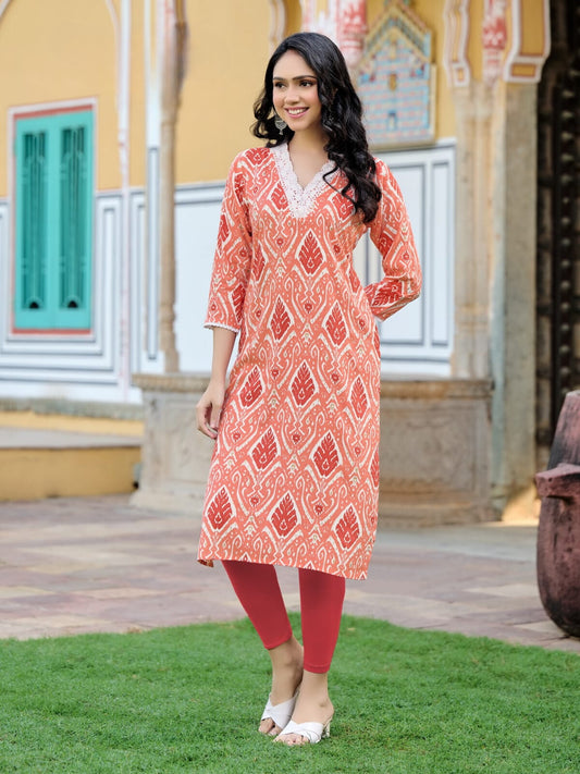 Rayon Printed Kurti Collection